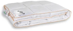 Sommerdyne 200x220 cm - Dobbeltdyne med moskusdun - Borg Living let og luftig dobbelt dyne sommer