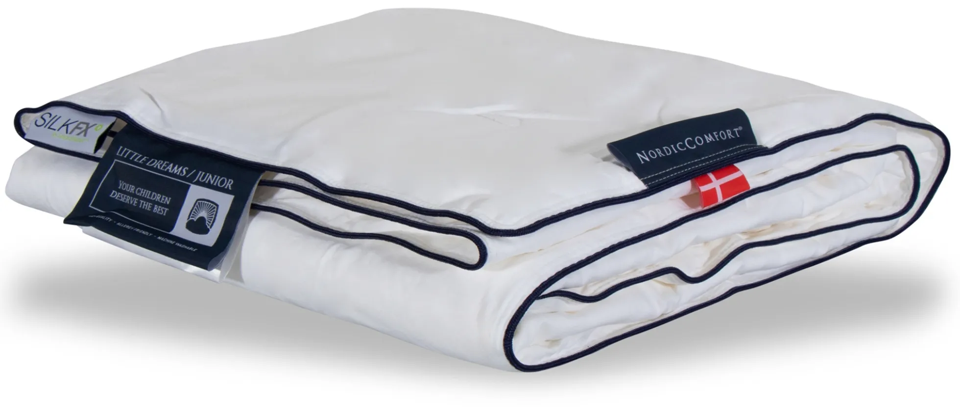 Sommer juniordyne - Silkedyne med 100% mulberry silke - 100x140 cm - Nordic Comfort
