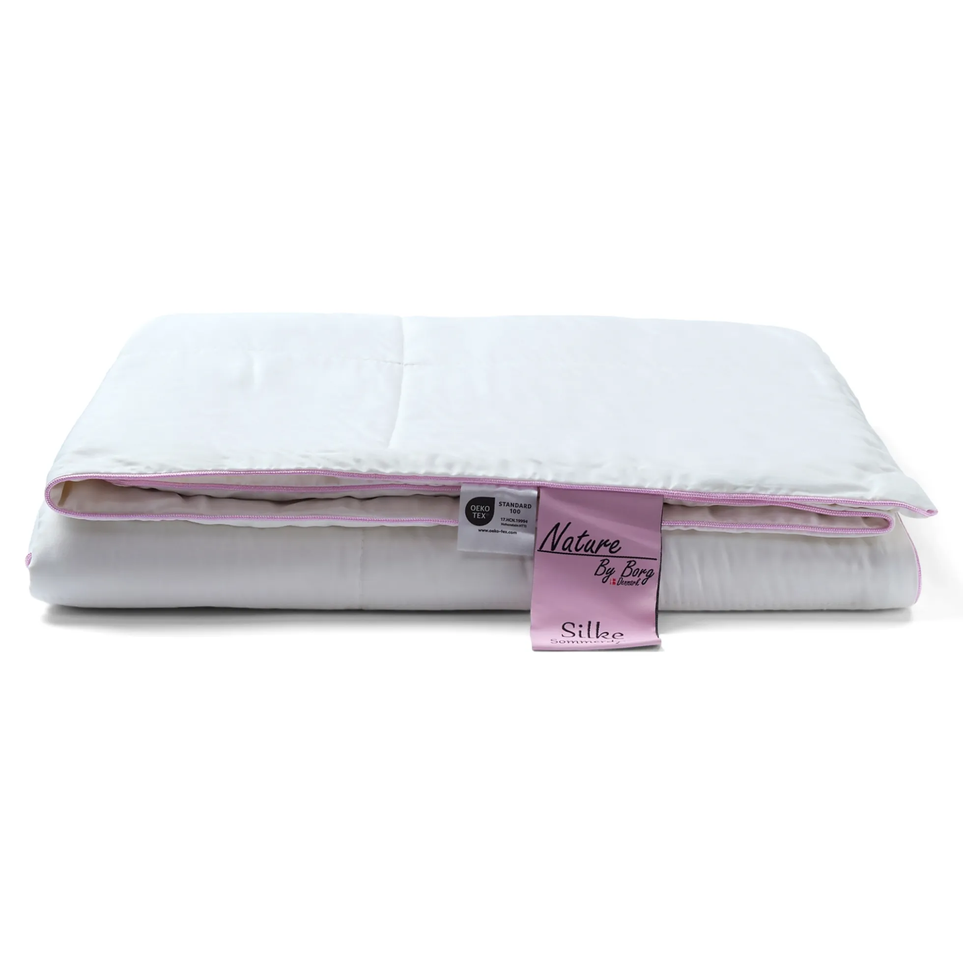 Sommer silkedyne - 100% mulberry silke og bambus - 140x220 cm - Nature By Borg dyne