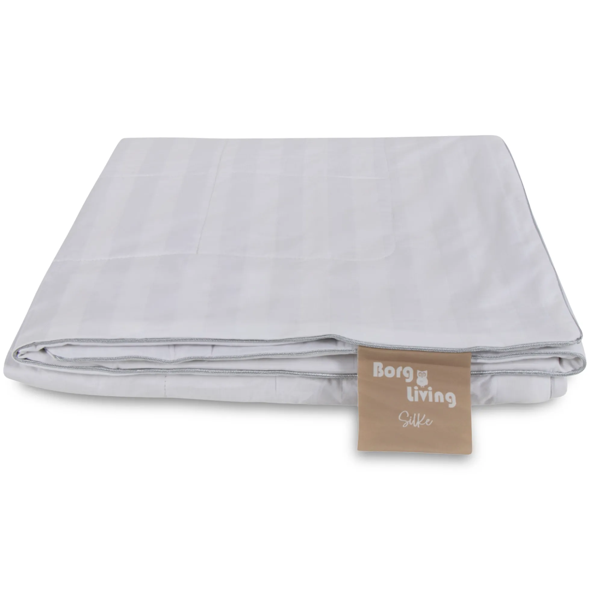 Sommer silkedyne - 100% Mulberry silkefyld - Temperaturregulerende sommerdyne - 140x200 cm - Borg Living