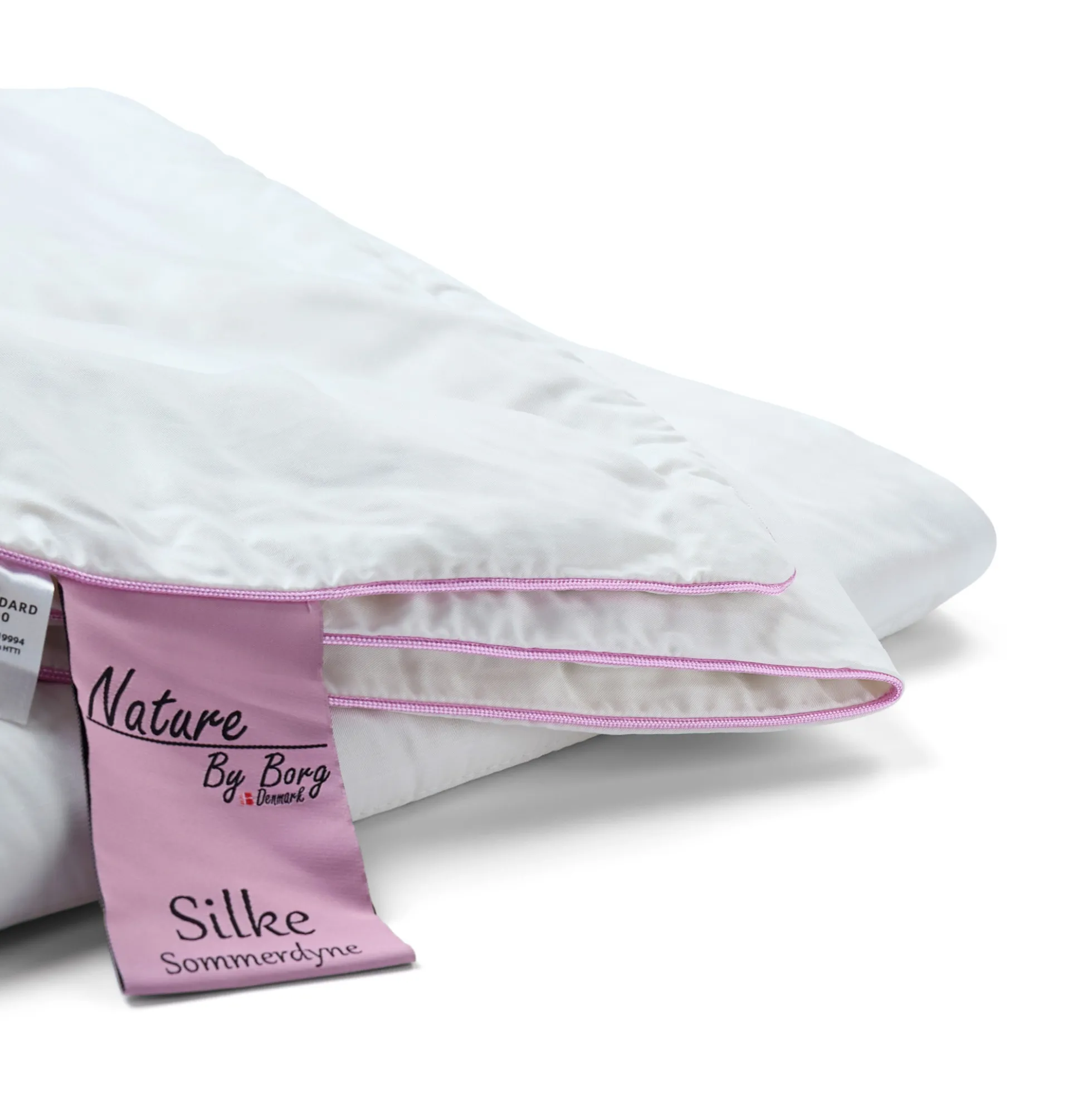 Sommer silkedyne - 100% mulberry silke og bambus - 150x210 cm - Nature By Borg dyne