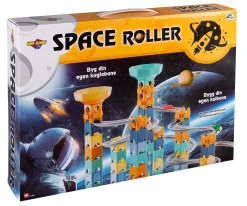 Space Roller kuglebane - Kreativ byg selv kuglebane til børn - 79 dele