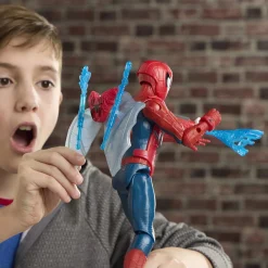 Spider Man actionfigur med Web Tech udstyr og tilbehør - 30 cm