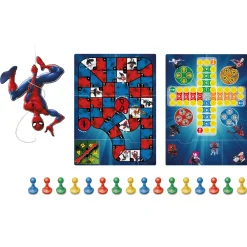 Spiderman 2-i-1 Gåse-/ludospil - Familie spil