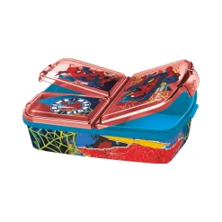 Spiderman madkasse - Børnemadpakke med 3 rum