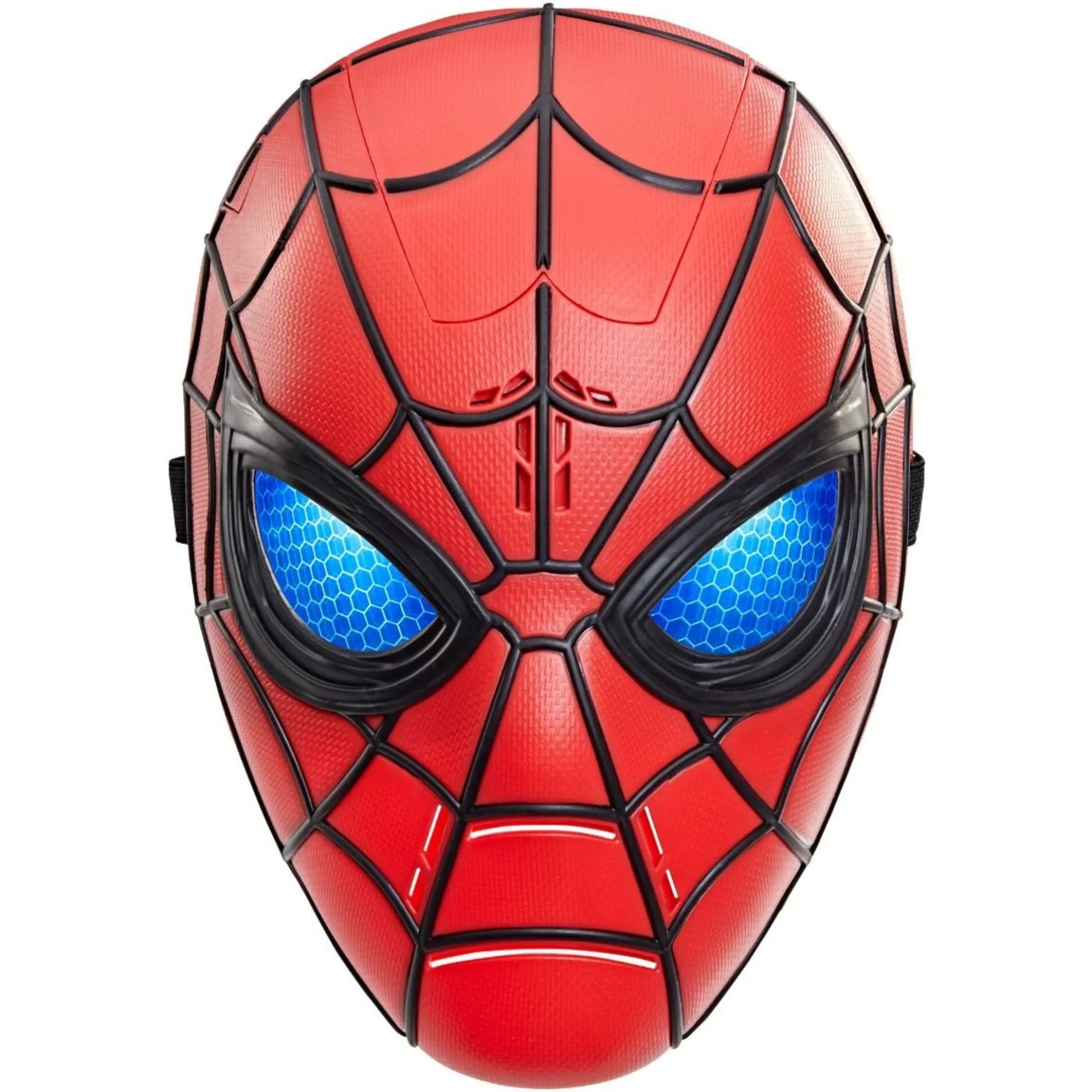 Spider Man maske med lys, lyd og stemmeeffekter til udklædning