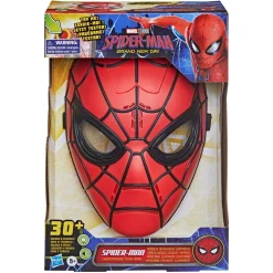 Spider Man maske med lys, lyd og stemmeeffekter til udklædning