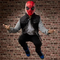 Spider Man maske med lys, lyd og stemmeeffekter til udklædning