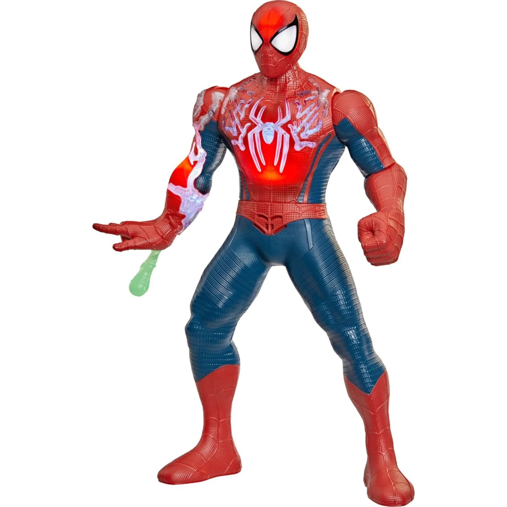 Spider-Man Power Charger figur med lys og lyd - 36cm
