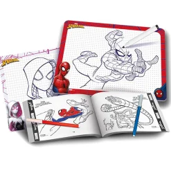 Spiderman tegneskole - 2 tavler og tusser