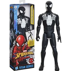 Spider-Man Titan actionfigur - Spider-Man Black Suit - 30 cm