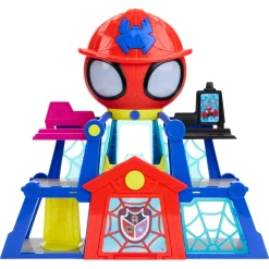 Spidey Rescue-Webs Web-Quarters legesæt med lys og lyd