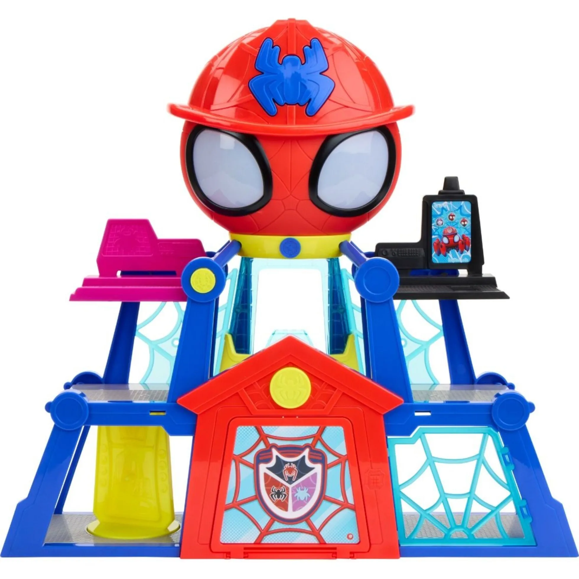 Spidey Rescue-Webs Web-Quarters legesæt med lys og lyd