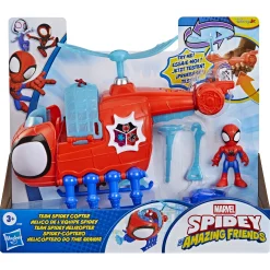 Spidey Team Spidey Copter med figur og projektil