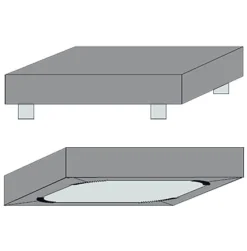 Splitlagen - H-split - 180x200 cm - Antracitgrå - 100% Bomuld jersey lagen - Stræklagen til elevationsseng