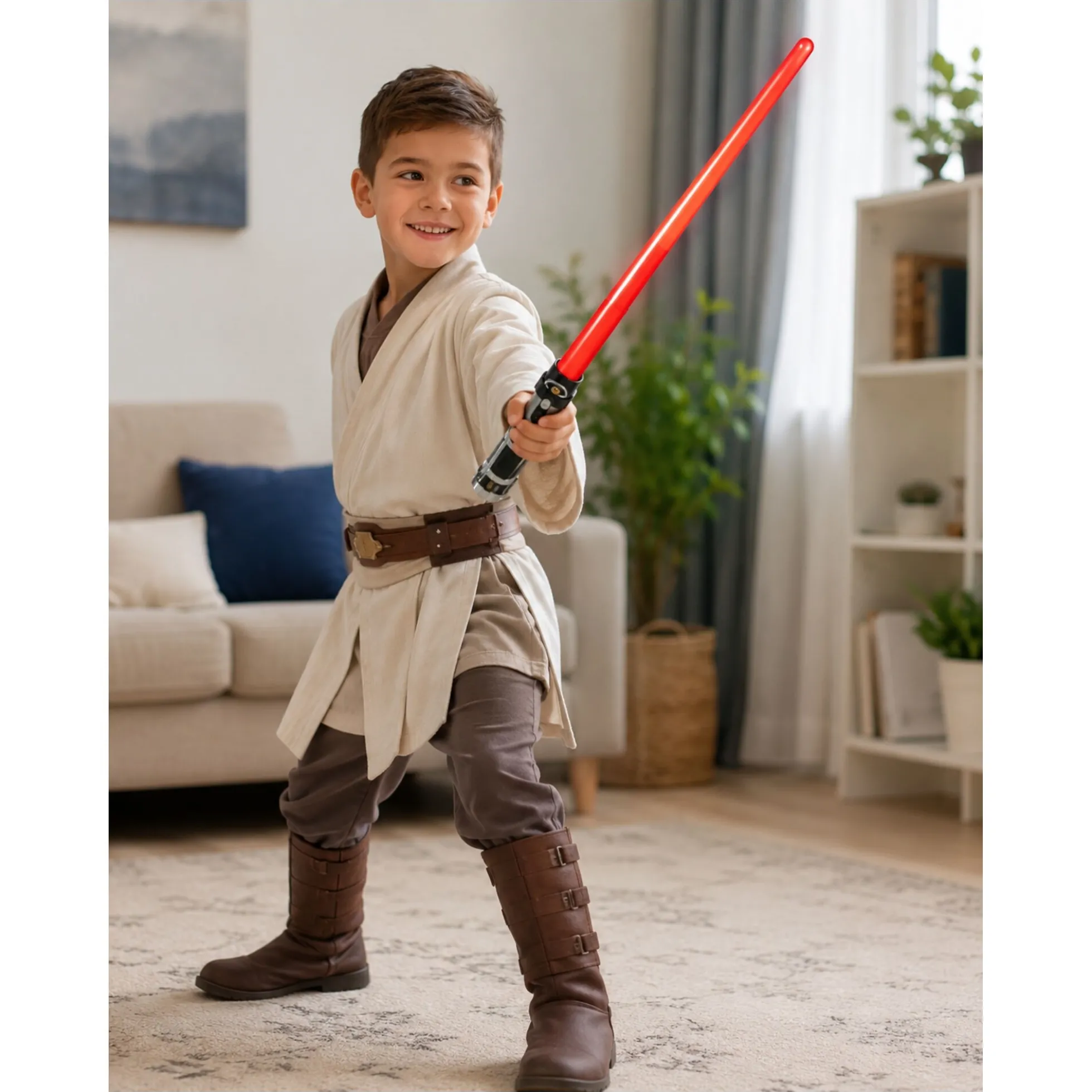 Star Wars basis lyssværd - Darh Vader - Legetøjsvåben