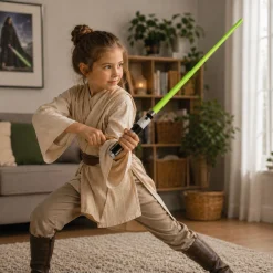 Star Wars basis lyssværd - Yoda - Legetøjsvåben