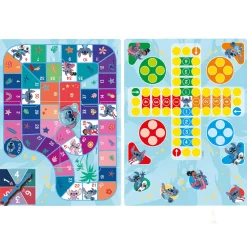 Stitch 2-i-1 Gåse-/ludospil - Familiespil