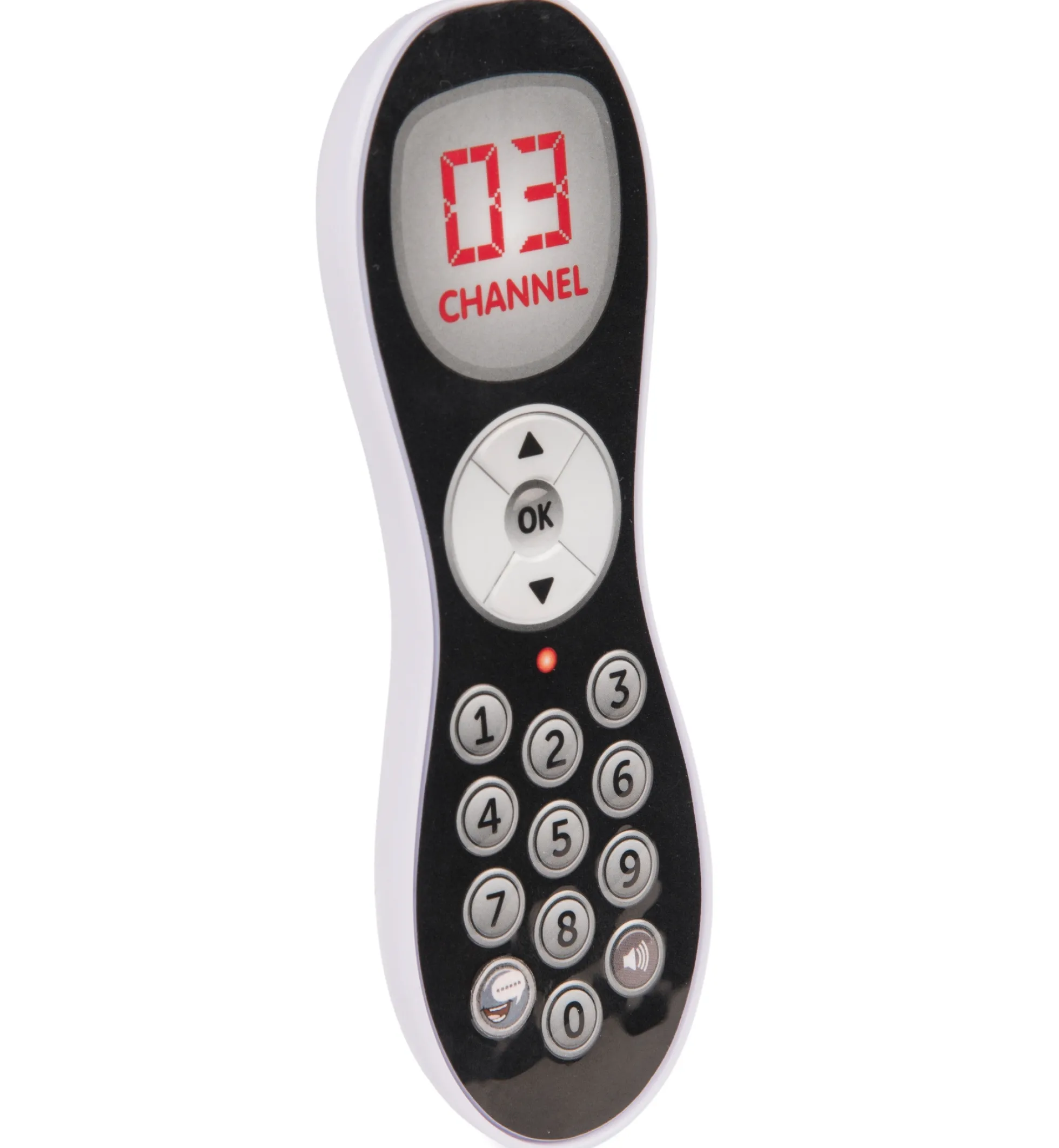 Sæt med talende fjernbetjening og mobiltelefon samt bilnøgler med lys/lyde