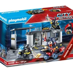 Stor bærbar specialstyrkecentral - PL70338 - PLAYMOBIL City Action