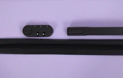 Stor kuffert - Diamant lilla - Hardcase kuffert - Billig smart rejsekuffert