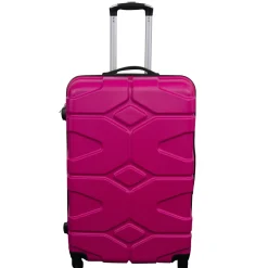 Stor kuffert - Military Pink - Hardcase kuffert - Smart rejsekuffert