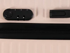 Stor kuffert - Nordic nude - Hardcase kuffert - Smart rejsekuffert