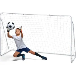 Stort fodboldmål - 240x150x90 cm