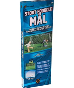 Stort fodboldmål - 240x150x90 cm
