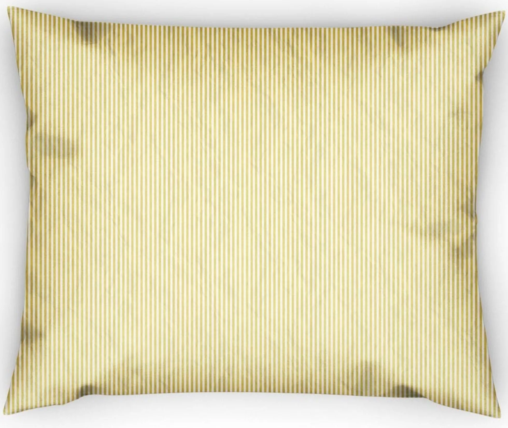 Stribet sengetøj 140x220 cm - Mikkeli Sunrise - 2 i 1 design - Sengesæt i 100% Enzymvasket bomuld - Marc O'Polo