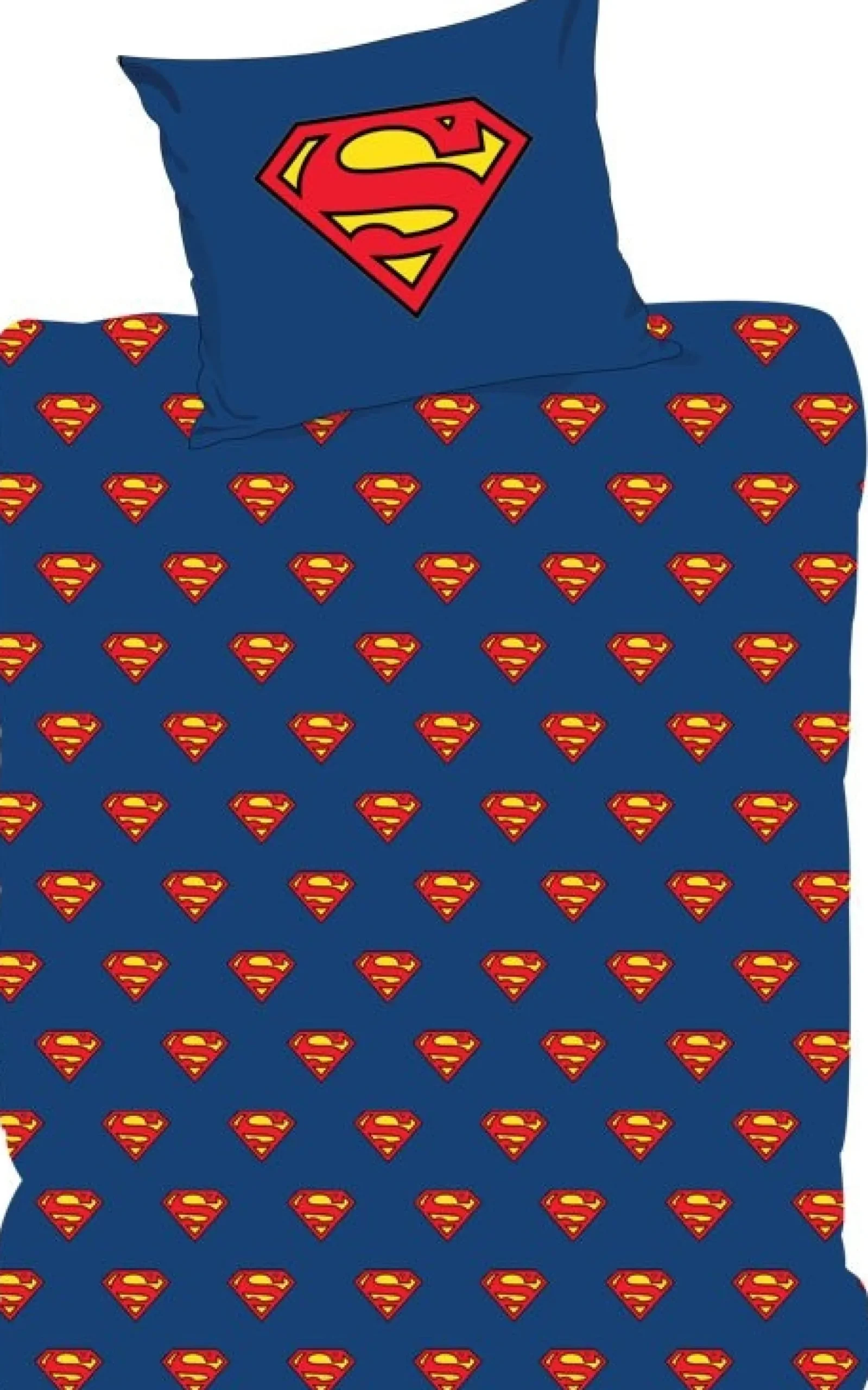Superman sengetøj - 100% bomuld - Børnesengetøj 140x200 cm - Superman Power