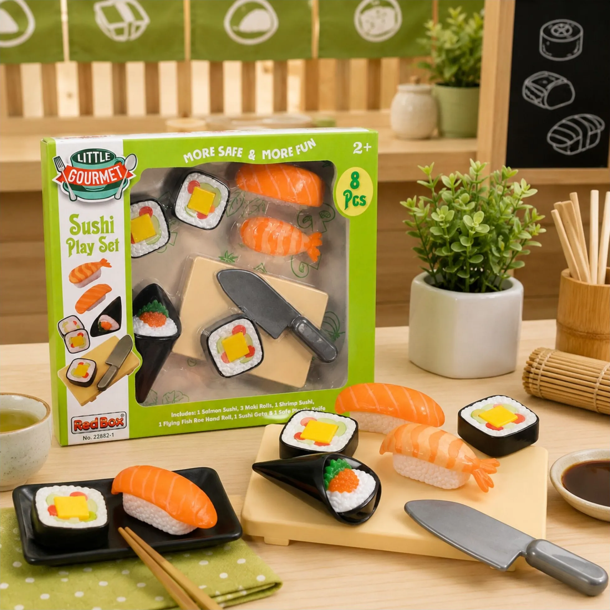 Sushi legemad til legekøkken - 8 dele