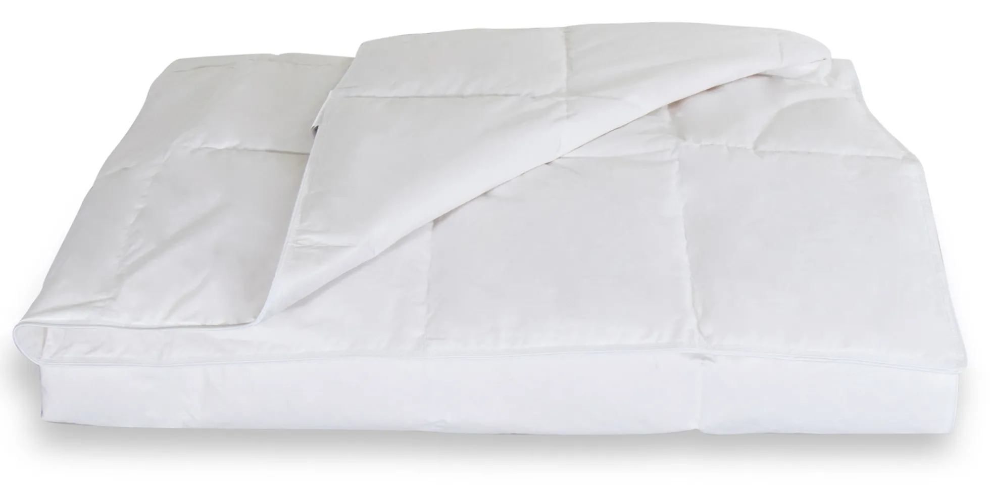 Sval sommerdyne - Dobbeltdyne 200x200 cm - Europæiske dun - Zen Sleep