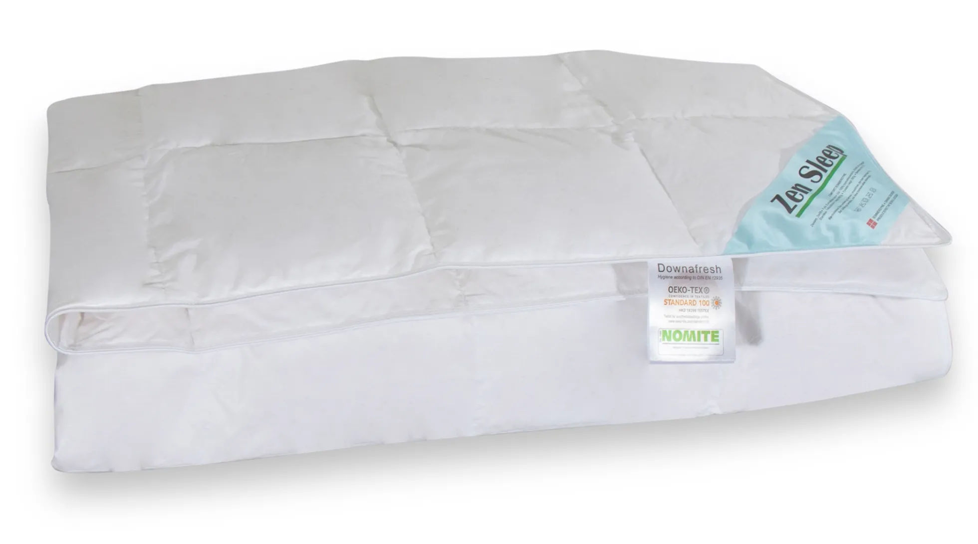Sval sommerdyne - Dobbeltdyne 200x200 cm - Europæiske dun - Zen Sleep