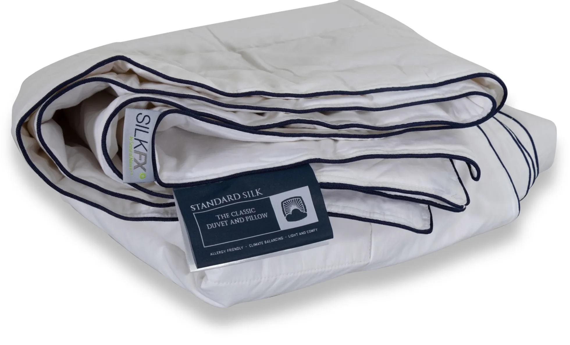 Sval sommer dyne - Silkedyne med 100% mulberry silke - 140x220 cm - Nordic Comfort dyne