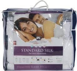 Sval sommer dyne - Silkedyne med 100% mulberry silke - 150x210 cm - Nordic Comfort dyne