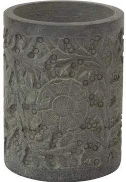 Tandbørstekrus i Sten - Borås Cotton - Hamam - 11 x 8cm