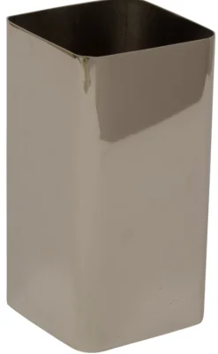 Tandbørstekrus i Stål - Turiform - Kontinental - 12x6,5 cm