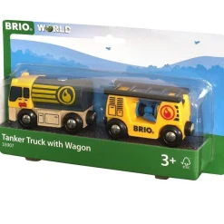 Tankbil med vogn - 33907 - BRIO
