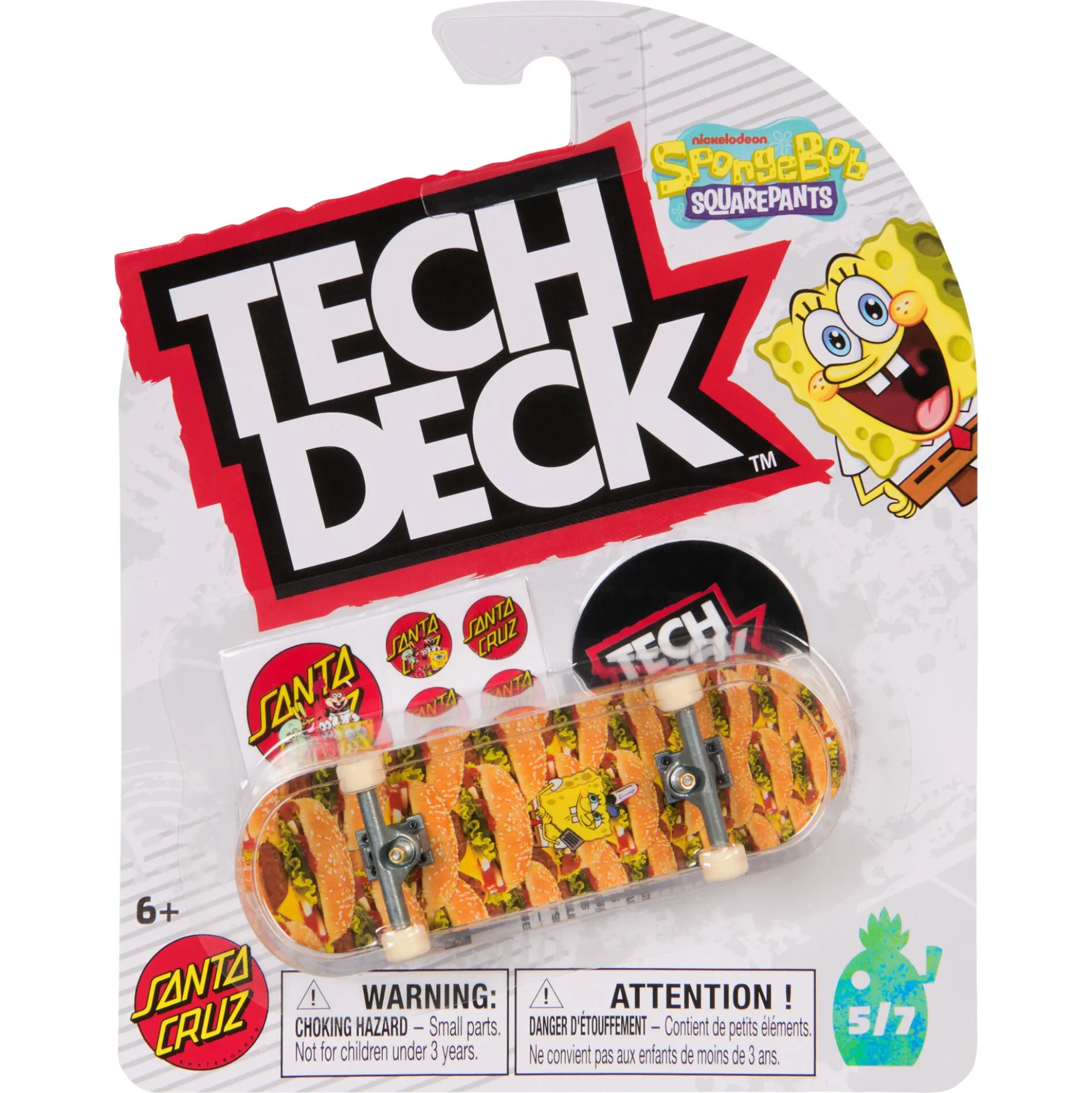 Tech Deck licens fingerboard - 96 mm - Assorteret