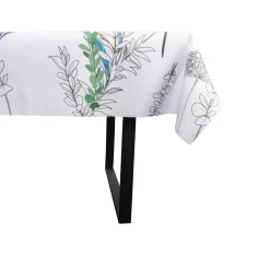 Tekstil voksdug - 140 cm bred - På metermål - Wild Leaves - Voksdug med akrylbelægning