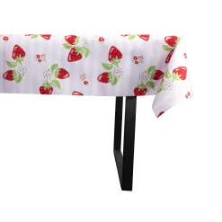 Tekstil voksdug - 140 cm bred - På metermål - Stawberry Dream - Voksdug med akrylbelægning