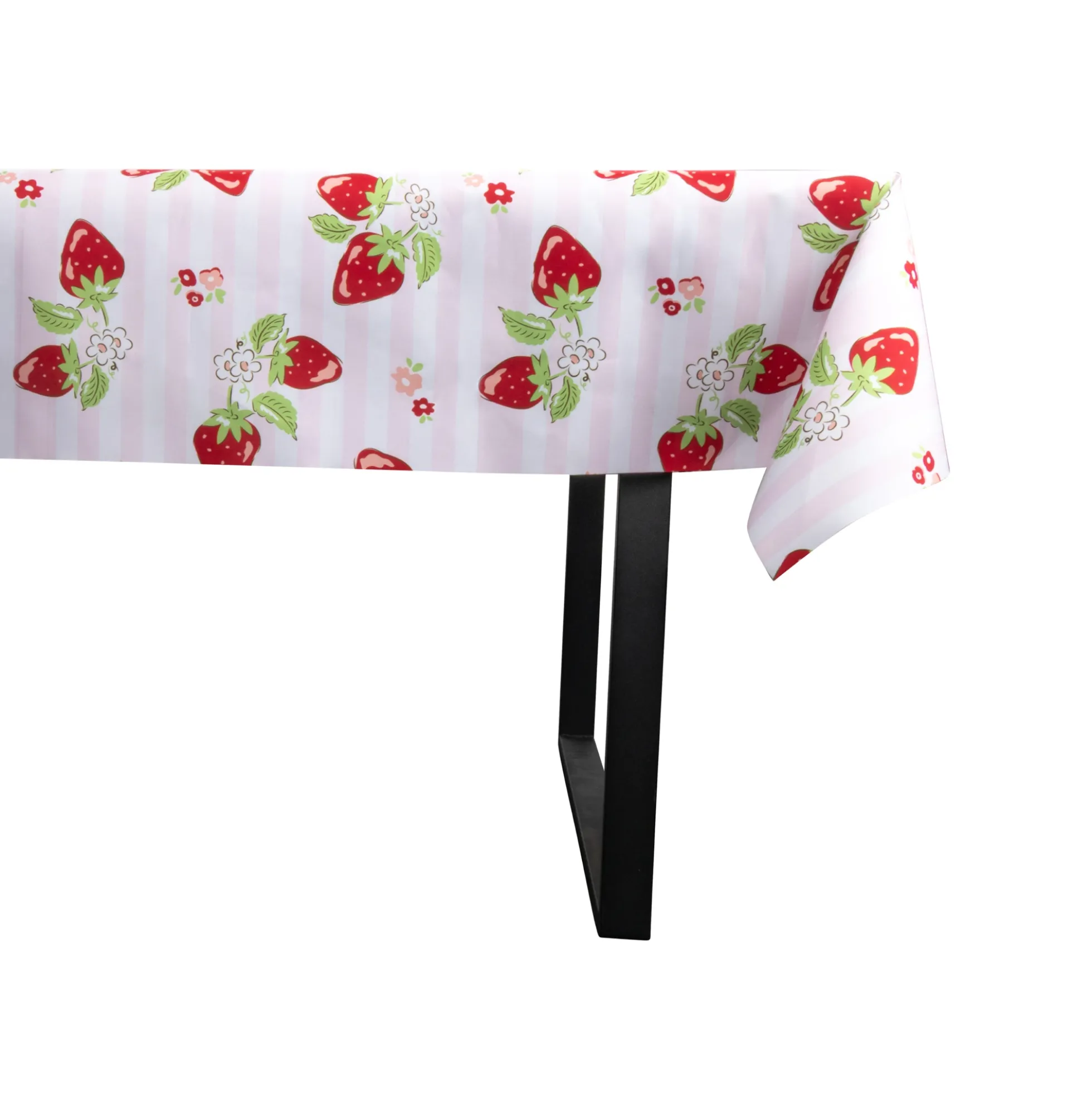 Tekstil voksdug - 140 cm bred - På metermål - Stawberry Dream - Voksdug med akrylbelægning
