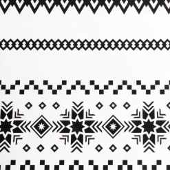 Tekstil voksdug - 140 cm bred - På metermål - Nordic Pattern - Voksdug med akrylbelægning