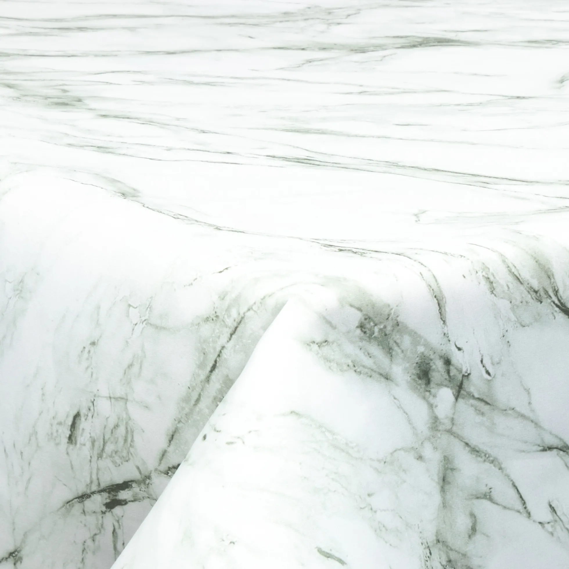 Tekstil voksdug - 140 cm bred - På metermål - Marble Grey - Voksdug med akrylbelægning