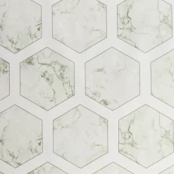 Tekstil voksdug - 140 cm bred - På metermål - Marble Beehive - Voksdug med akrylbelægning
