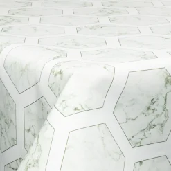 Tekstil voksdug - 140 cm bred - På metermål - Marble Beehive - Voksdug med akrylbelægning