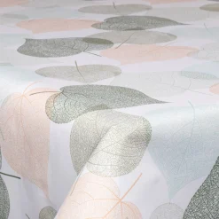 Tekstil voksdug - 140 cm bred - På metermål - Leaf Multi - Voksdug med akrylbelægning