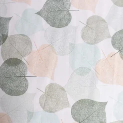 Tekstil voksdug - 140 cm bred - På metermål - Leaf Multi - Voksdug med akrylbelægning