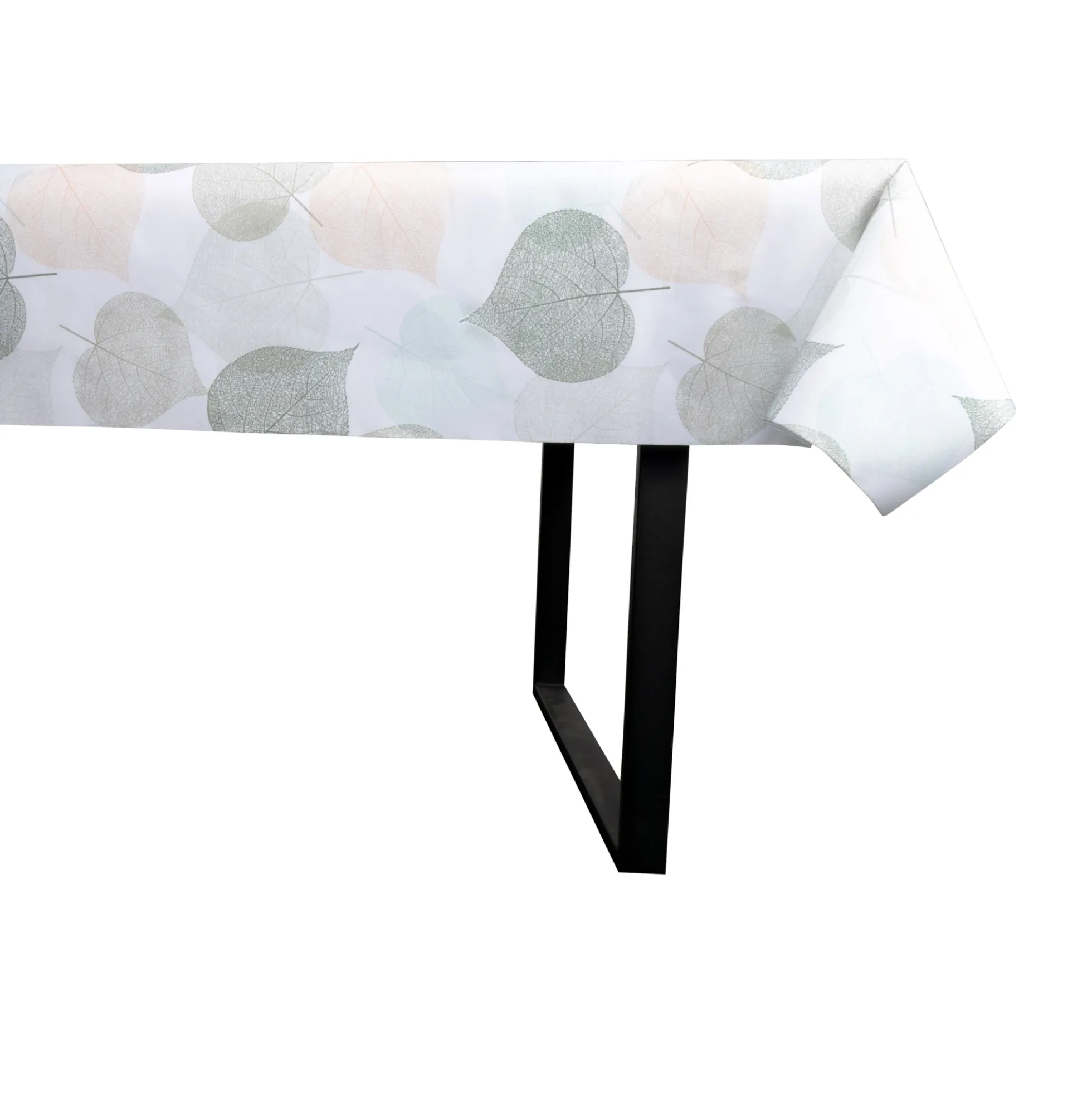 Tekstil voksdug - 140 cm bred - På metermål - Leaf Multi - Voksdug med akrylbelægning